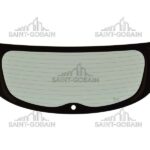 REAR WINDOW HEATED GREEN SEKURIT